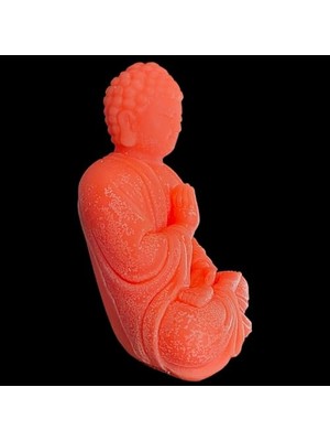 Kazan Hobi Buda Heykeli Biçimli Dekoratif Kokulu Mum