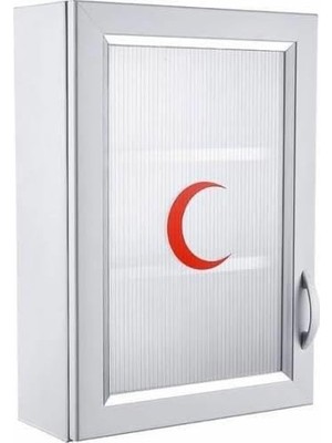 Kazan Hobi Pvc Kapaklı Ilk Yardım Ecza Dolabı 50X35X16 cm 159