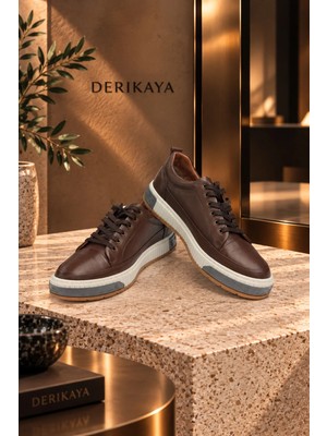 Derikaya Erkek Kahverengi Günlük Casual Ayakkabı