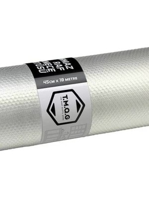 Kazan Hobi 45 cm x 10METRE Şeffaf Kaymaz Dolap Içi Çekmece Raf Örtüsü