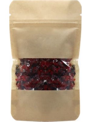 Kazan Hobi 8,5X14,5 cm Pencereli Kraft Doypack, 100 Adet