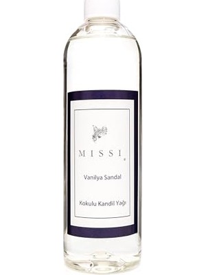 Kazan Hobi Vanilya ve Sandal Kokulu Kandil Yağı, 400 ml