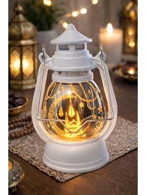 Kazan Hobi Pilli LED Işık, Askılı Fener Süsü, Sarı Işıklar, Peri Işıkları, Aydınlatmalı Şerit Led, Ramazan Süsü, Beyaz