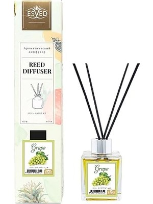 Kazan Hobi Üzüm Kokusu 100 ml Çubuklu Oda Kokusu