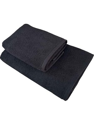 Kazan Hobi %100 Pamuk Ikili Havlu Seti Banyo (70X140 Cm) ve El (50X90 Cm) Havlusu - Ev, Spor ve Seyahat Için Mükemmel Süper Emici ve Dayanıklı