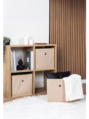 Kazan Hobi Bej Raf Organizeri, 3'lü Paket, 30X30