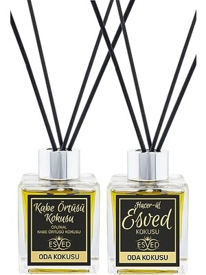 Kazan Hobi Kabe Örtüsü ve Hacerül Esved Kokulu Çubuklu Oda Kokusu, 100 ml
