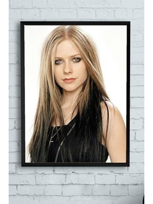Kazan Hobi Avril Lavigne Çerçeveli Tablo 2 PSTER9945 (40X50 Cm)