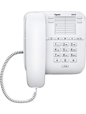 Kazan Hobi DA310 Beyaz Kablolu Telefon