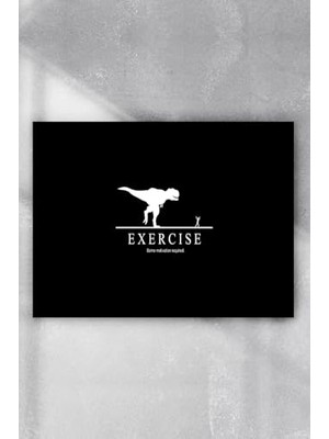 Kazan Hobi PSTER8493 Spor Yap Eğlenceli Mizahi Poster (40X60 Cm)
