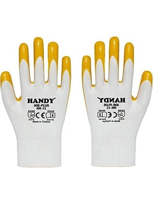 Kazan Hobi Hn-15 Nitril Kaplama Iş Eldiveni Sanayi Inşaat Usta Eldiven 10/xl (1 Çift)