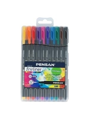 Kazan Hobi 6500 Fineliner 10'lu Plastik Kutulu - PE6500HPFL10