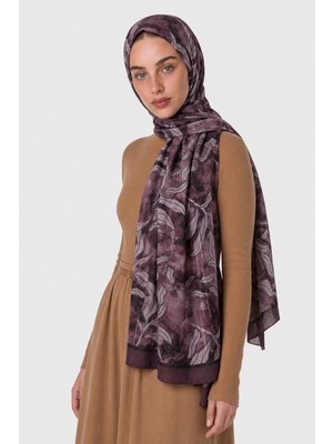 Mooncorn Frond Desen Neo Crash Şal