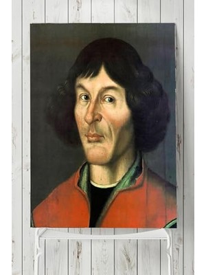 Kazan Hobi (PSTER5760) Nikolas Kopernik Bilimsel Poster (60X90 Cm)