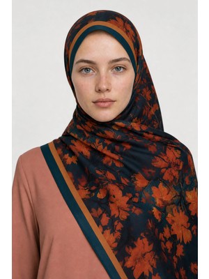 Mooncorn Velvet Desen Hebei Ipek Şal