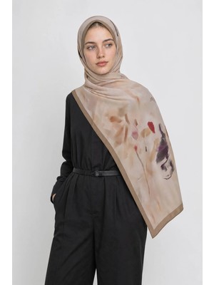 Mooncorn Ordea Desen Hebei Ipek Şal