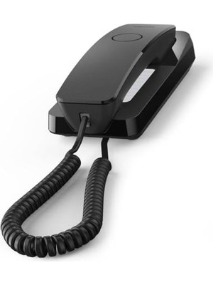 Kazan Hobi Desk 200 Siyah Kablolu Telefon, 10 Kısa Seçim ve Tekrar Arama