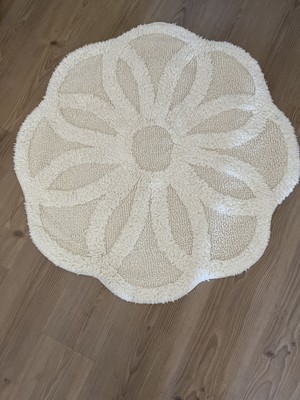 Yıkanabilir 100*100 Royal Tuft Papatya