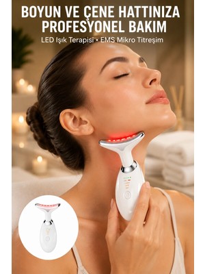 Fantastik Store Kırışıklık Azaltıcı LED Işık Cilt Bakım Aleti 7 Renk Yeni Nesil