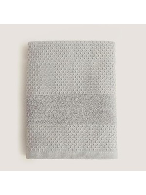 Kazan Hobi %100 Pamuk Banyo Havlusu 70X140 cm Grı