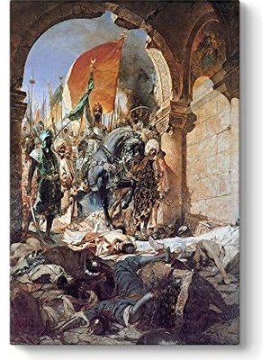 Kazan Hobi Fatih Sultan Mehmet Tablosu 50 x 75