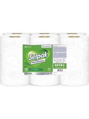 Kazan Hobi Sensörlü Dispenser Havlu 6 Rulo 21 cm x 135 M