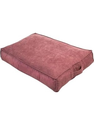 Kazan Hobi 60X40 cm Pembe Yer Minderi, Çıkarılabilir Kılıflı ve Yıkanabilir