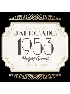 Kazan Hobi Independently Published Jahrgang 1953 Perfekt Gereift: Cooles Geschenk Zum 70. Geburtstag Geburtstagsparty Gästebuch Eintragen Von Wünschen Und Sprüchen Lustig 1953 Geboren | Logo Edel Gold Retro V...