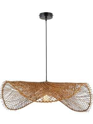 Kazan Hobi Küçük Boy Bamboo Tekli Sarkıt, 1XE27