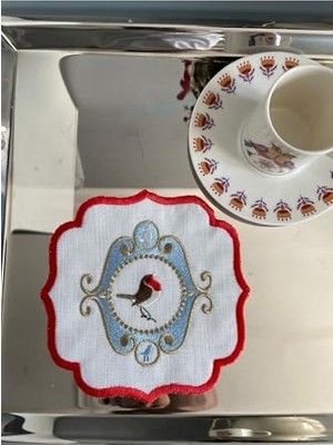 Kazan Hobi Pip Studio Kokteyl Peçetesi, Tekli