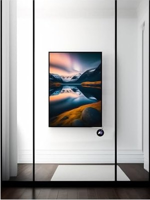 Kazan Hobi (PSTER20975) Nordik Yansısı Iskandinav Tarzı Çerçeveli Tablo 40 x 50