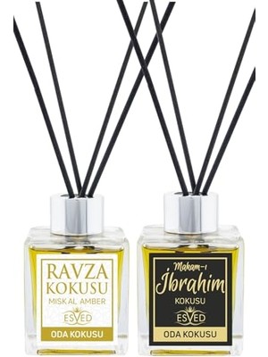 Kazan Hobi Medine Ravza ve Makamı Ibrahim Kokulu Çubuklu Oda Kokusu, 100 ml
