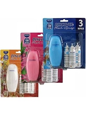 Kazan Hobi Air Fresh Spray Yedeklerinden Oluşan 3'lü Set
