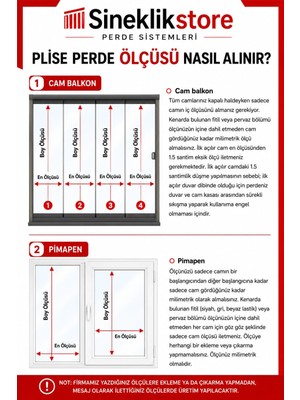 Sineklikstore  Gri Plise Perde Katlanır Cam Balkon, Mutfak, Salon ve Ofis Perdesiri