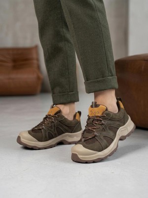 Guja 26K389 Kadın Hakiki Deri Bağcıklı Kalın Taban Sneaker Ayakkabı