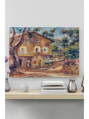 Kazan Hobi (PSTER20013) Collettes House In Cagnes, Auguste Renoir Sanatsal Poster 90 x 130