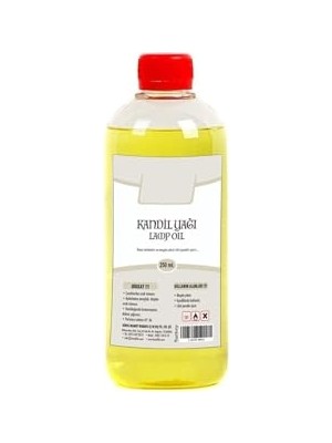 Kazan Hobi Sarı Kandil Yağı, 250 Ml; Kokusuz ve Dumansız Gaz Lambası Sıvısı