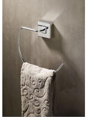 Kazan Hobi Krom Havlu Askılığı, - Banyo Ve, ve Fonksiyonel Tasarım, - Güçlü Yapışkanlı, Mutfak Için Şık, Krom