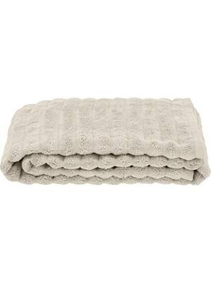 Kazan Hobi Inu Banyo Havlusu, El Havlusu 70 x 140 Cm, Yüksek Kaliteli Duş Havlusu, Banyo Havlusu %100 Pamuk, Kum (Doğal/bej)