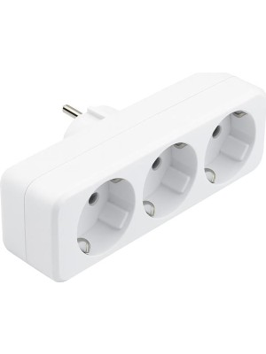 S'82 De-Pa DPA-10011 Üçlü Golyat Düz Fiş Priz 250V 16A 3500W