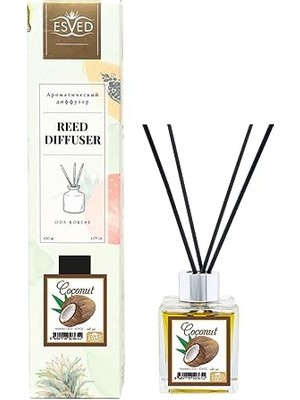 Kazan Hobi Hindistan Cevizi Kokusu 100 ml Çubuklu Oda Kokusu