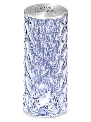 Kazan Hobi LED Şarjlı Masa Lambası, Dıamond Masa Lambası, Kristal Masa Lambası, Kablosuz, 3 Farklı Renk Değişimi, Modern, Estetik, Taşınabilir, Karavan, Düğün, Nişan, Davet, Organizasyon, Bahçe Masa Lambası