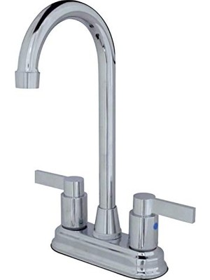 Kazan Hobi KB8491NDL Nuvofusion Bar Musluk, Parlak Krom, 10,5 cm Emzikli Erişim
