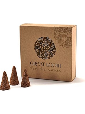 Kazan Hobi Doğal Palo Santo Konik Tütsü - Meditasyon Tütsü Seti - 3 Adet