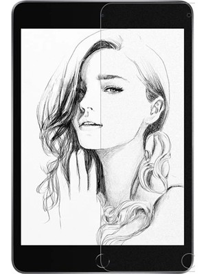 Belirtilmemiş Ally Ipad Pro/air 310.5 Inch Paper Like Film Darbe Emici Pet Ekran KORUYUCU-(5775) - LINOST7486-8