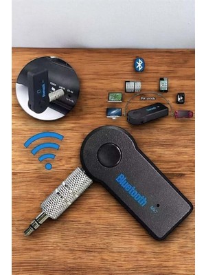 Belirtilmemiş Tüm Araçlara Uyumlu Aux Car Bluetooth Kablosuz Araç Bağlantı Kiti - LINOST8899-8562