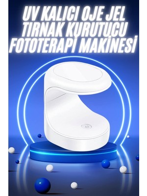 Belirtilmemiş Kalıcı Oje Protez Tırnak Uv LED Kuturucu Oje Jel Tırnak Kurutucu - LINOST2982-6892