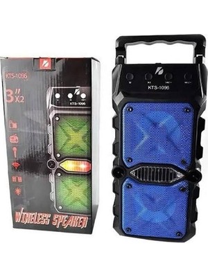 Belirtilmemiş Bluetooth Hoparlör Yüksek Ses Kaliteli Büyük Boy Çift Çıkışlı Ses Bombası - LINOST5462-9