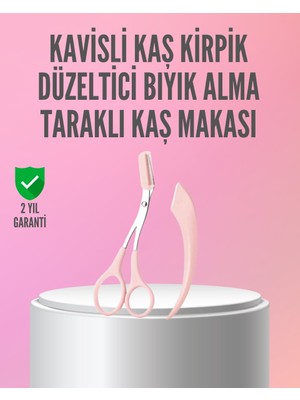 Belirtilmemiş Kaş ve Kirpik Şekillendirme Için Yüz Bakım Makası - LINOST5087-6153