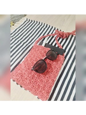 Hobilanka Hasır Telefon Çantası